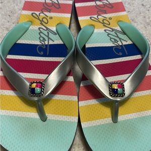 Brighton Flip Flops Size 6